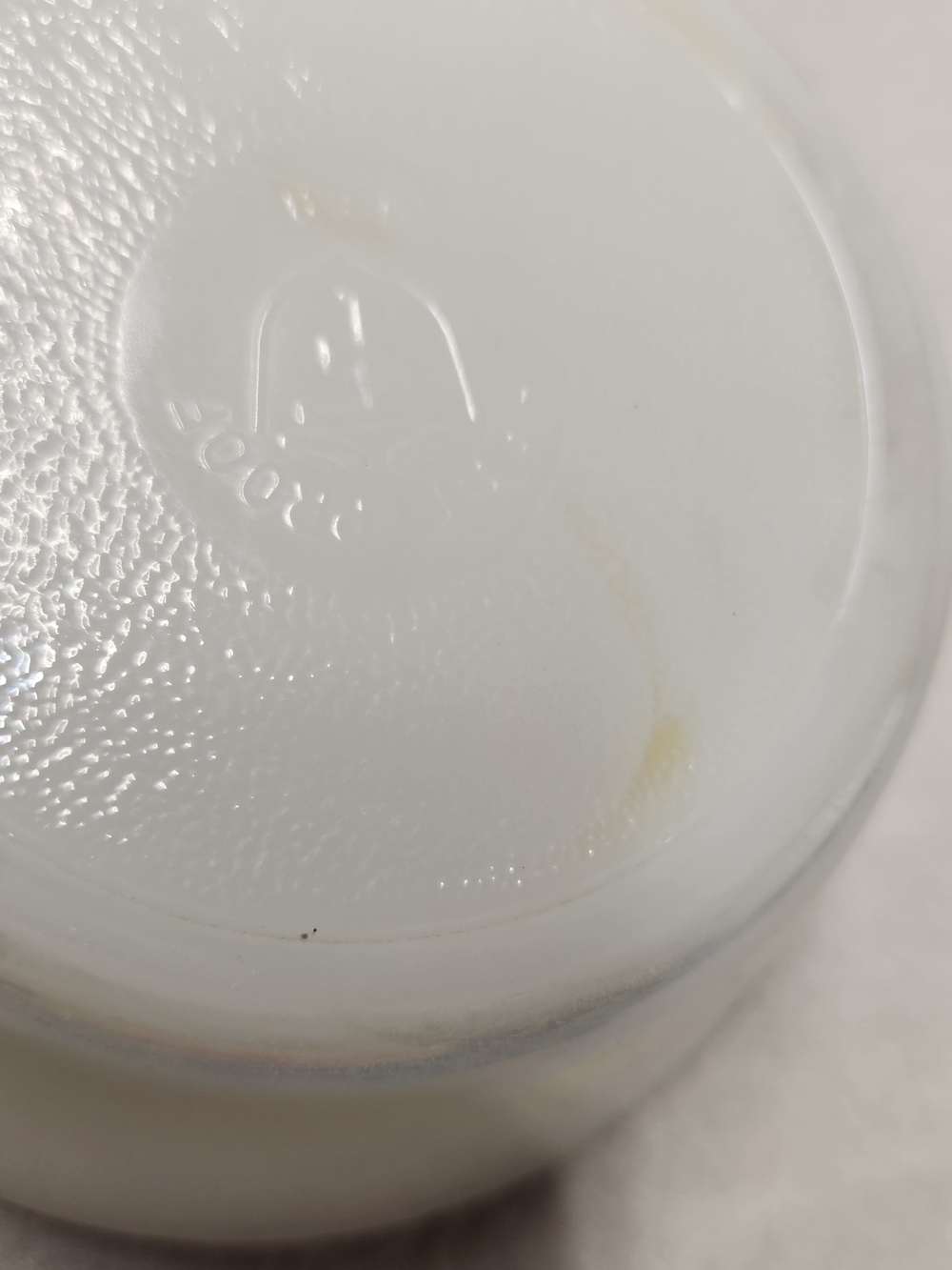 Federal Glass Moonglow Iridescent Pearl White Set of 2 Dessert Bowls Vintage MCM - Picture 9 of 11